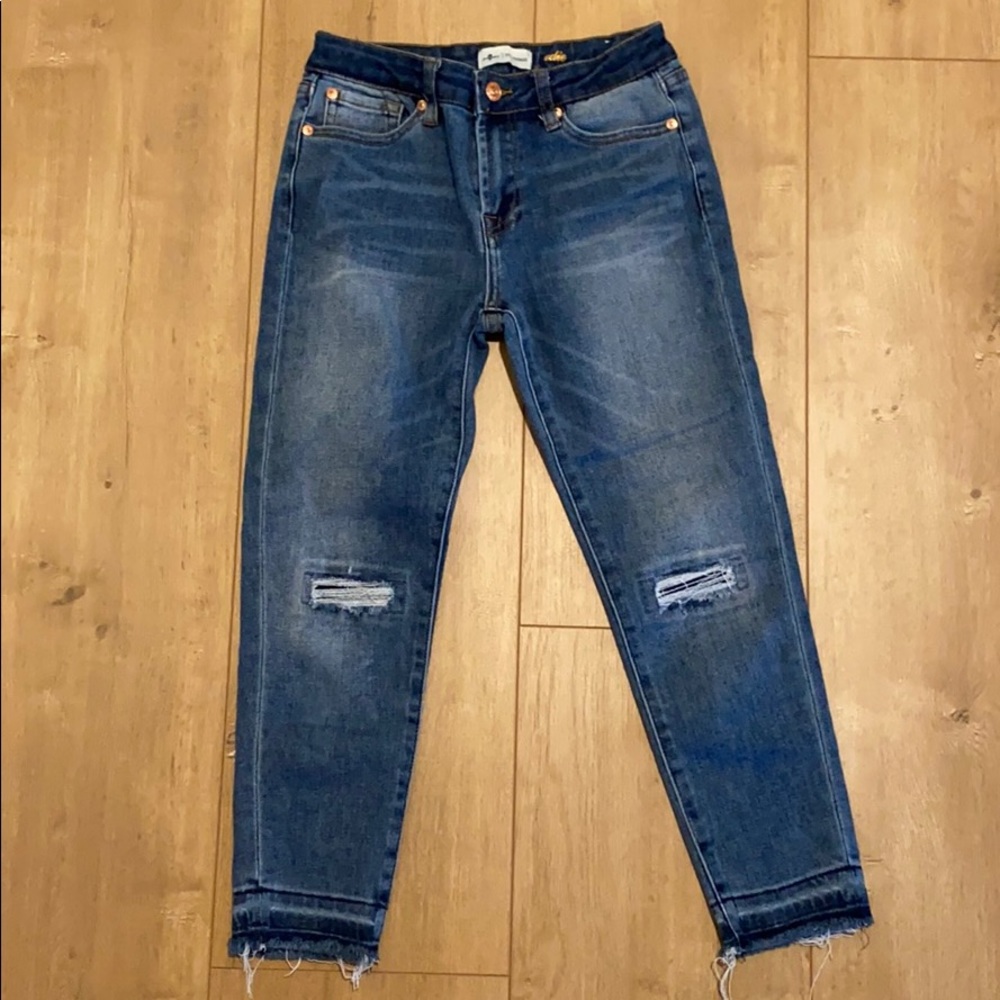 7 For All Mankind Luxe Vintage Edie Girls Jeans 14